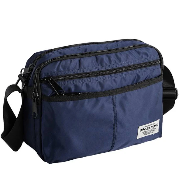 bag Сумка месенджер через плече 700-3 (Синій) BagManiaUA $690