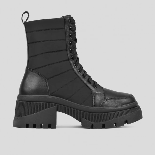 черевики Чорні черевики на масивній підошві | 73012 - 37 - Чорний FashionSets $2365