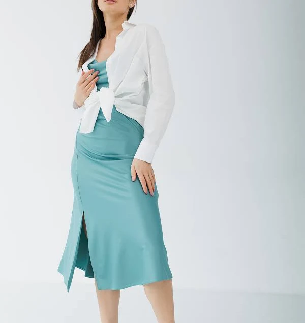 dress Сукня-комбінація смарагдова REVER $750