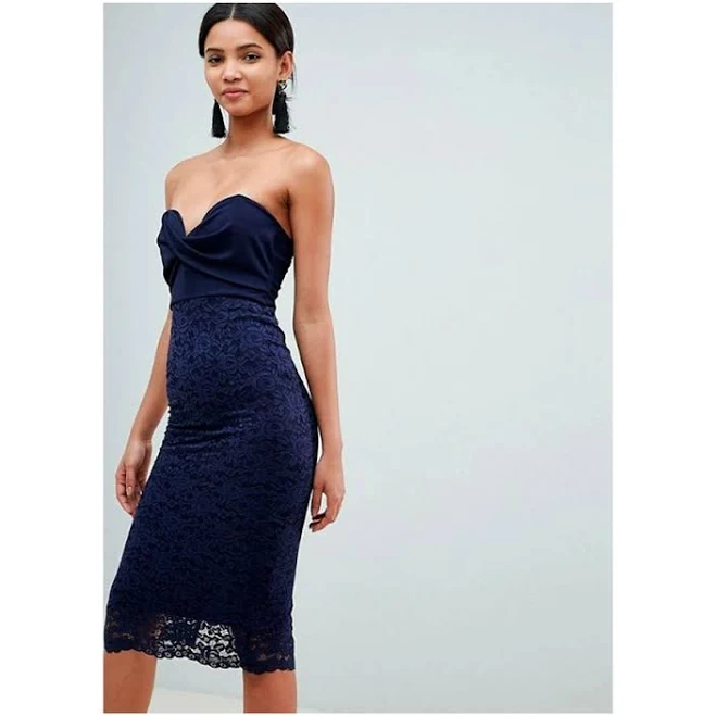 dress Темно-сині плаття футляр Asos L Stk003021. Жіночі плаття ROZETKA $1042