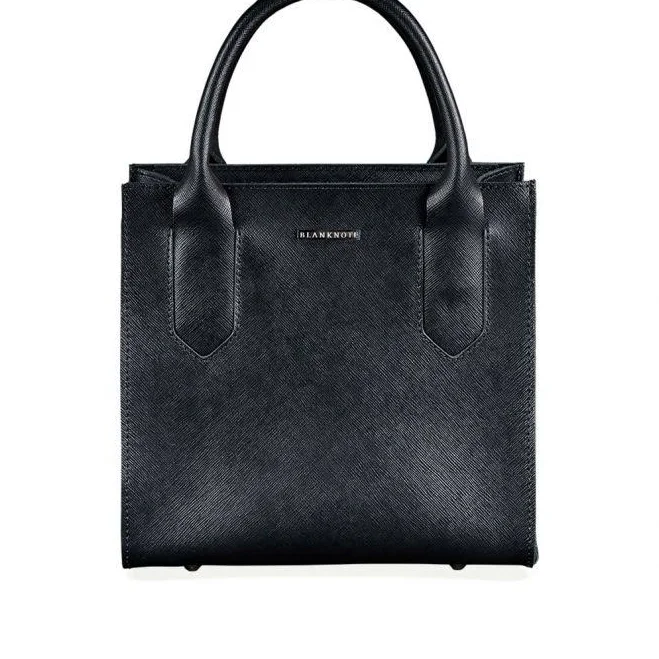 bag Шкіряна жіноча сумка-кроссбоді чорна Blackwood BlankNote $2790