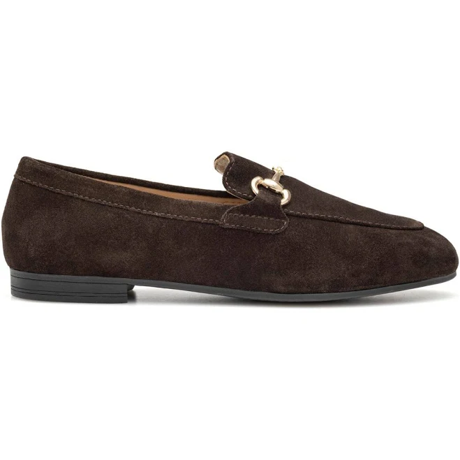 shoes Коричневі замшеві жіночі мокасини BUTYD-1257-1I ochnik.ua $1999