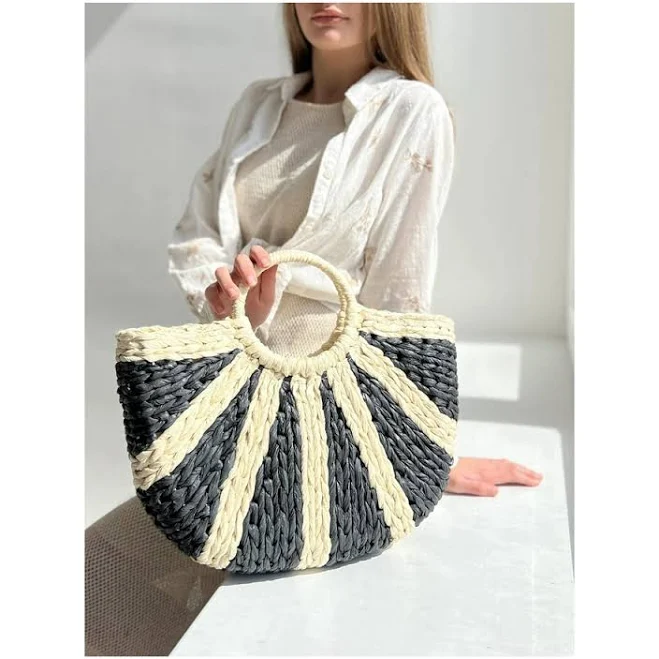 bag Сумка Плетена Напівкругла Літня D.Hats Двокольорова ROZETKA $490