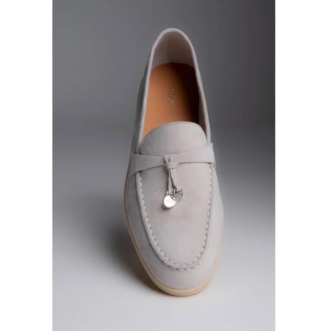 shoes Estro Лофери велюрові сірі / розмір Estro $3830