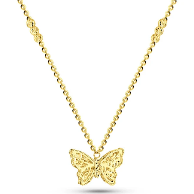 accessory Золоте кольє Метелик Francellі (арт. 352660ж) Столична Ювелірна Фабрика $30684