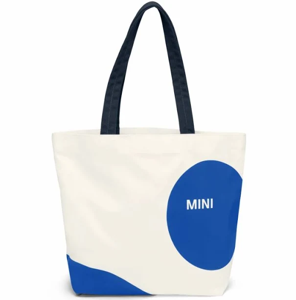 bag Сумка-Шопер З Дизайном MINI, Біла/Синя MINI Shop $1587.6