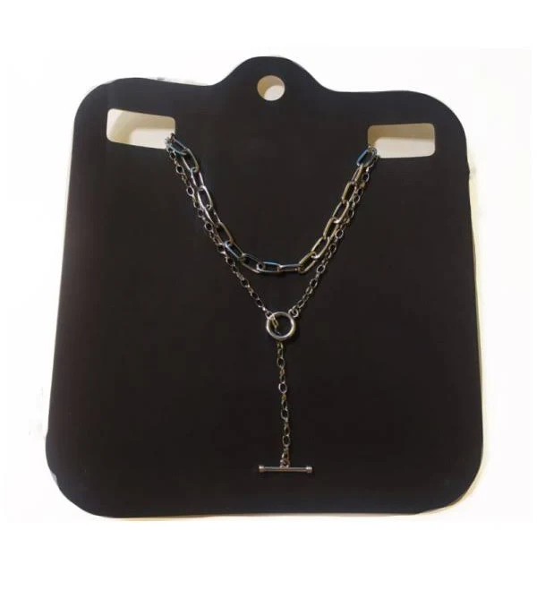 accessory Сріблясте кольє ланцюг Moon Soroka.me $215