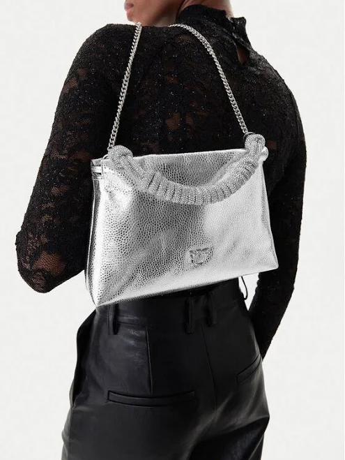 bag Сумка PINKO Mini Clutch+Manico SP Al 25-26 PLTT 105908 A2WD Срібний PINKO modivo.ua $9899