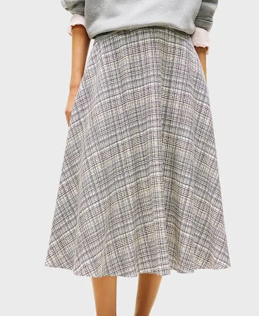 skirt Жіноча картата спідниця PREPPY MIDI Різнокольоровий XS Tommy Hilfiger WW0WW47981 md-fashion.ua $8990