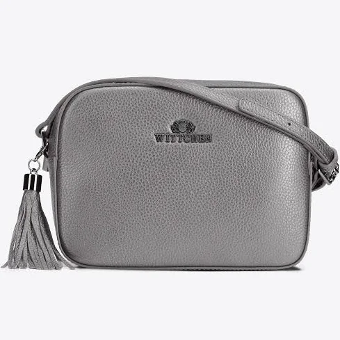 bag Wittchen Шкіряна Сумка Через Плече З Китицею Графітний Натуральна Шкіра Wittchen UA $7639