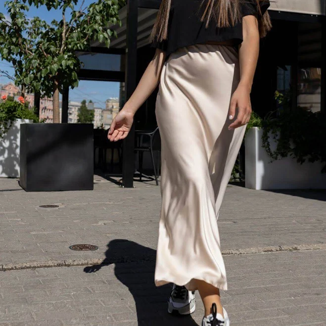 skirt Юбка Плиссе бежевая CHIA $1440