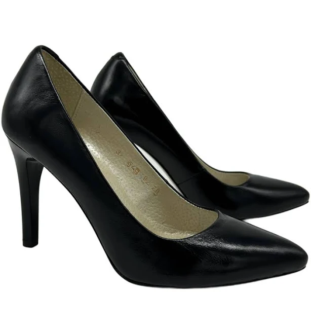 shoes Женские туфли из лакированной кожи черного цвета на шпильке 9 см Style Shoes Style Shoes $2500