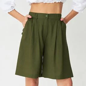 top Муслиновый кроп-топ с коротким рукавом M / Белый / Муслин Wear Me $228